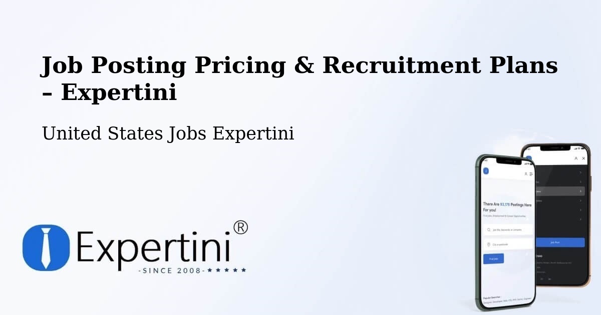 Job Posting Pricing & Recruitment Plans – Stockbridge - Stockbridge, United States Jobs Expertini